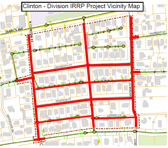 2025 Clinton - Division Map