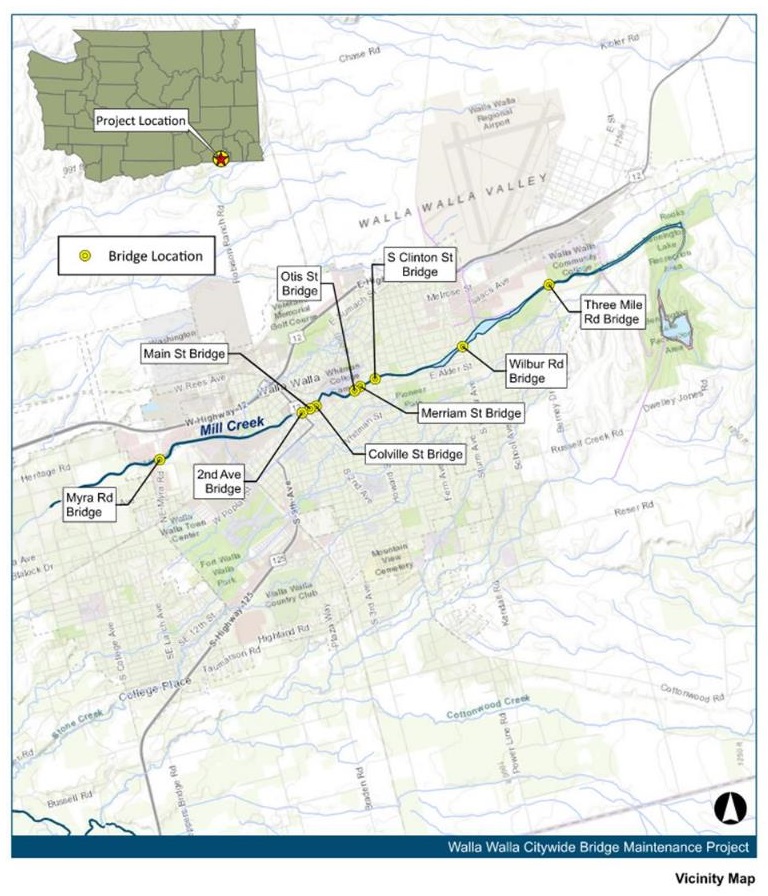 Bridges Vicinity Map